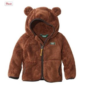 L.L. Bean Toddlers' L.L.Bean Hi-Pile Fleece Jacket
